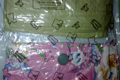 Hướng dẫn gấp túi hút chân không